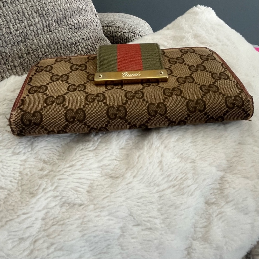Gucci Sherry Line Vintage Wallet - Picture 13 of 14